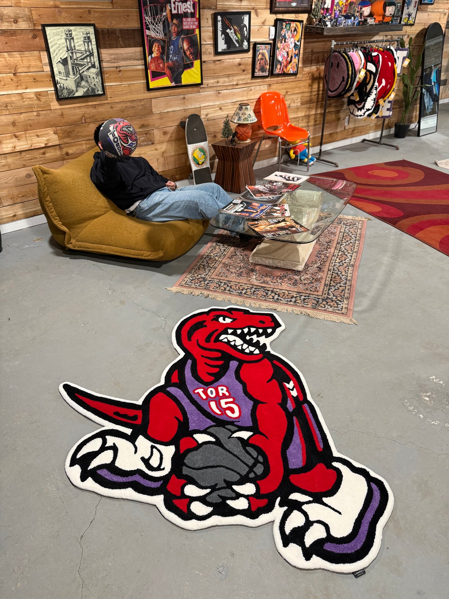Vinsanity Raptor custom rug