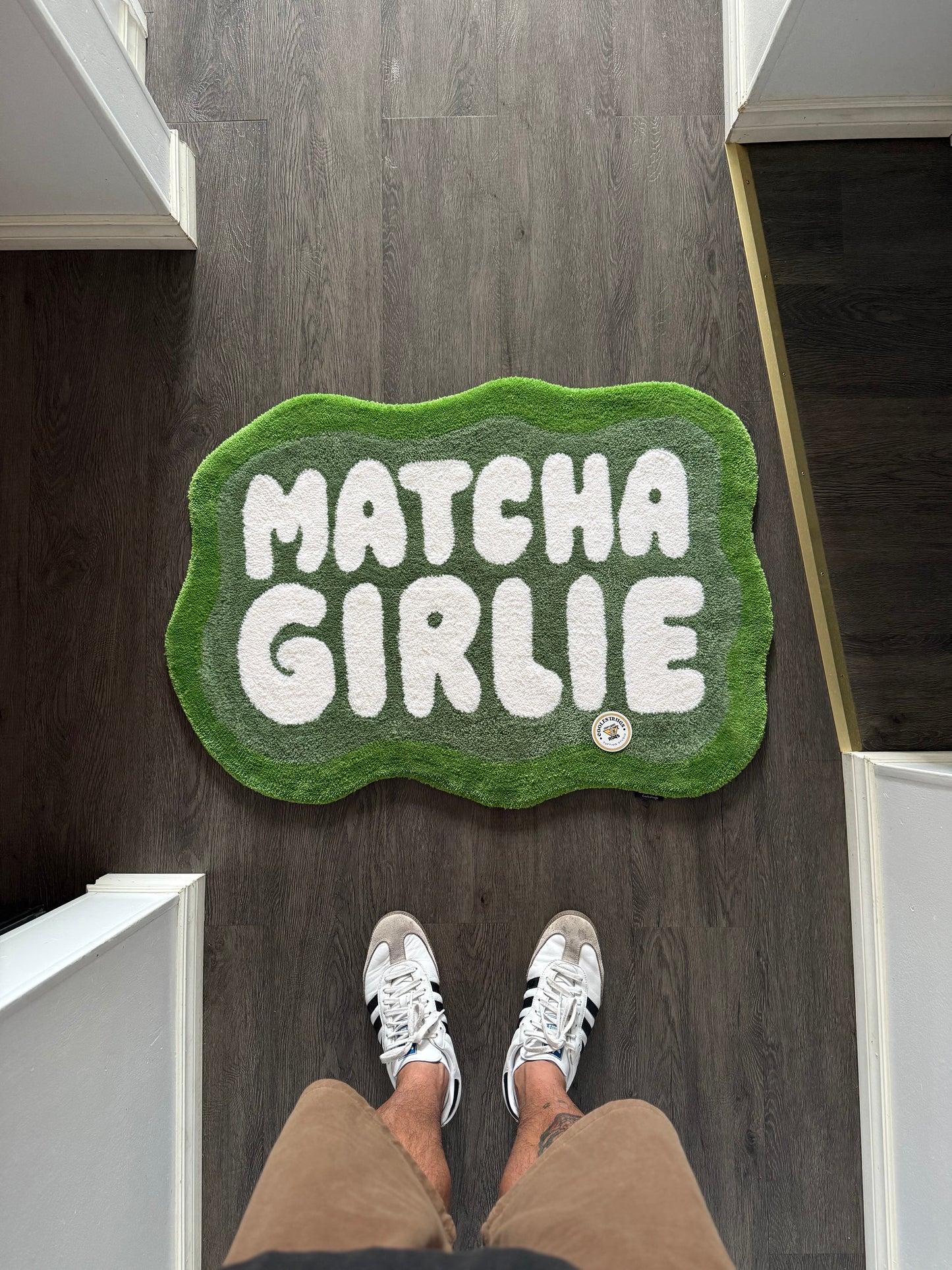Matcha Girlie custom rug