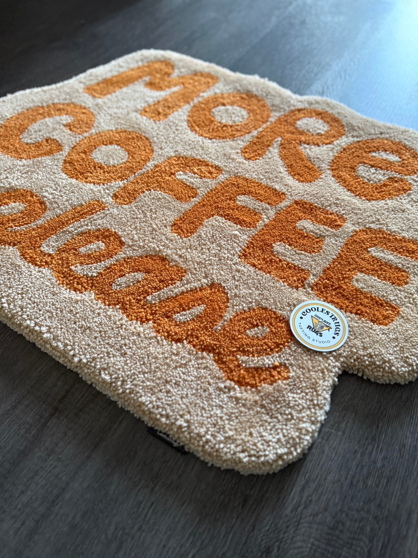 More coffee please custom rug