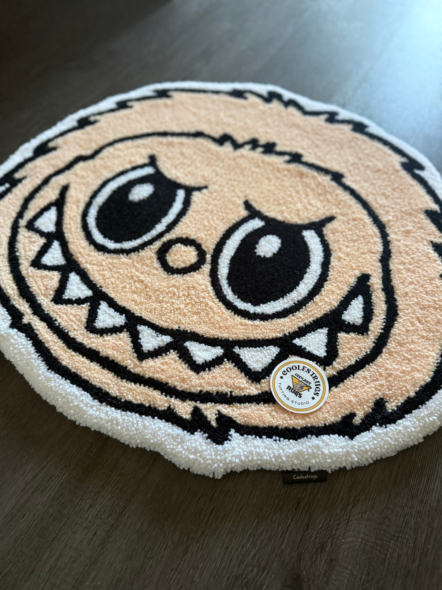 Light coral Labubu rug