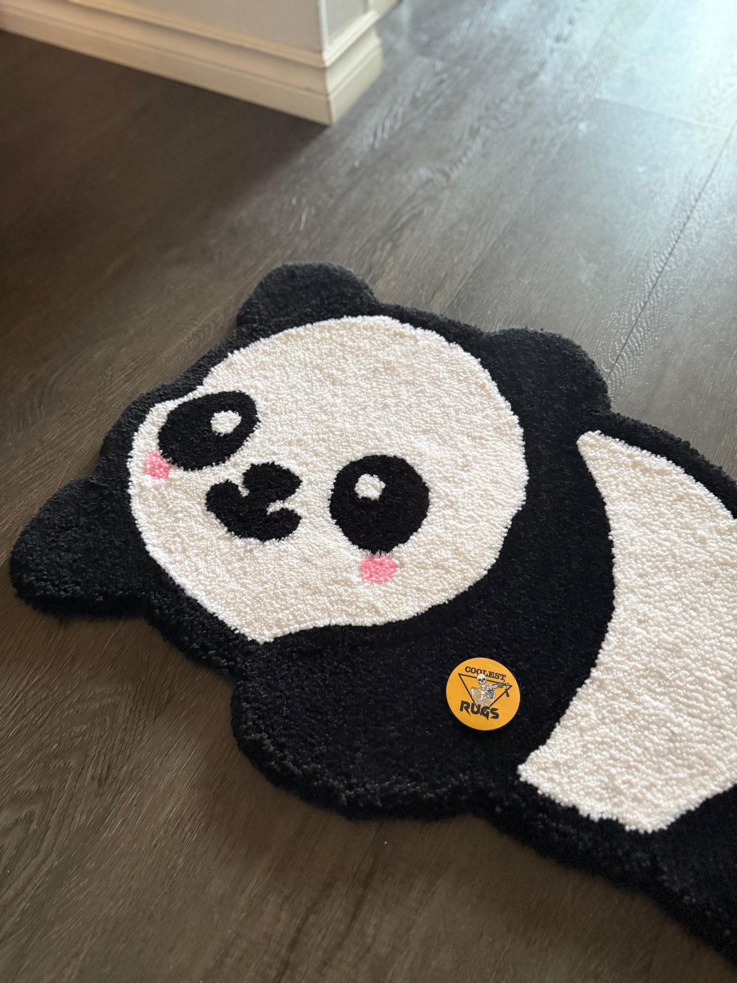 Panda custom rug