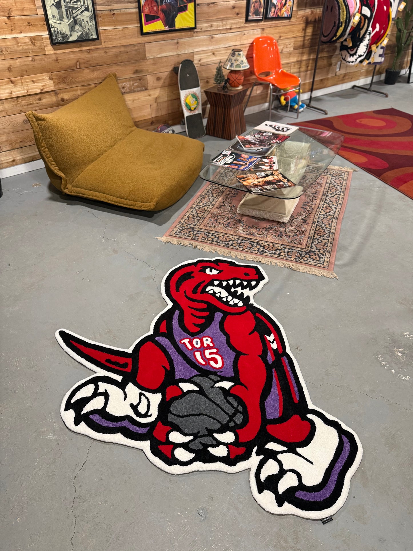 Vinsanity Raptor custom rug