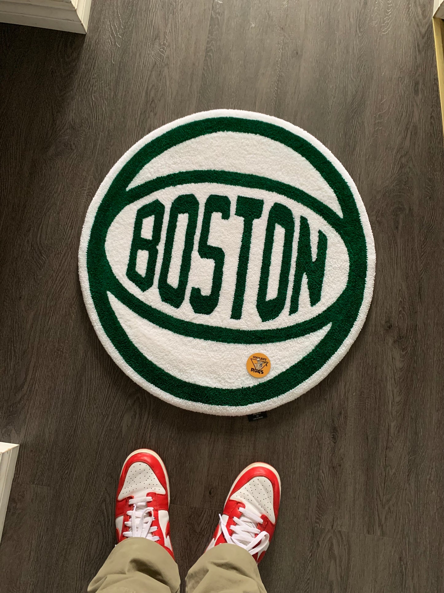 Boston Ball Custom Rug