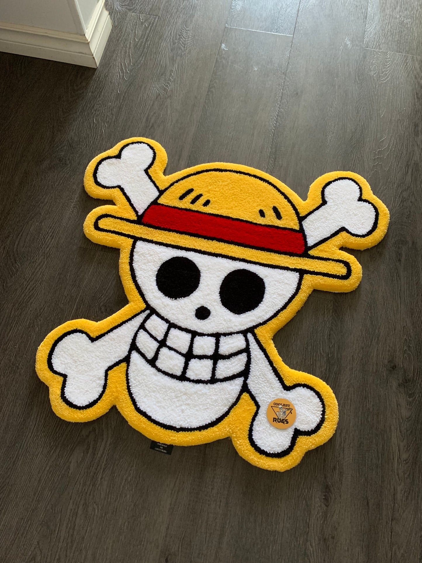 Straw hat pirate rug