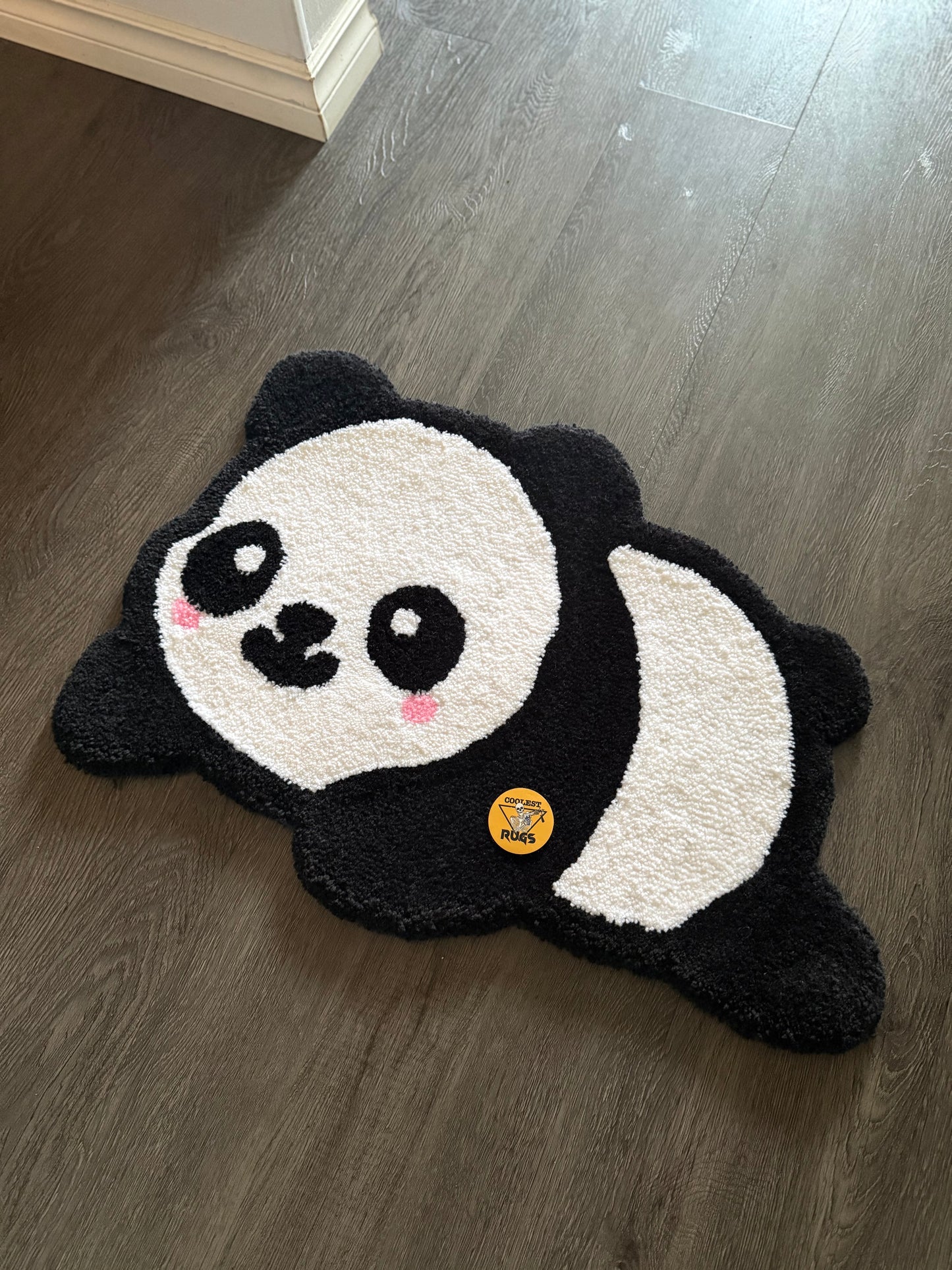 Panda custom rug