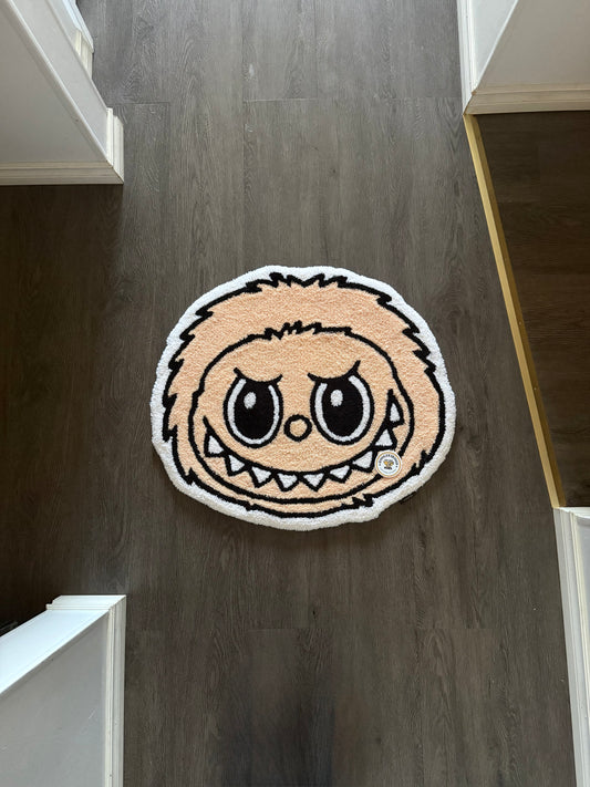 Light coral Labubu rug