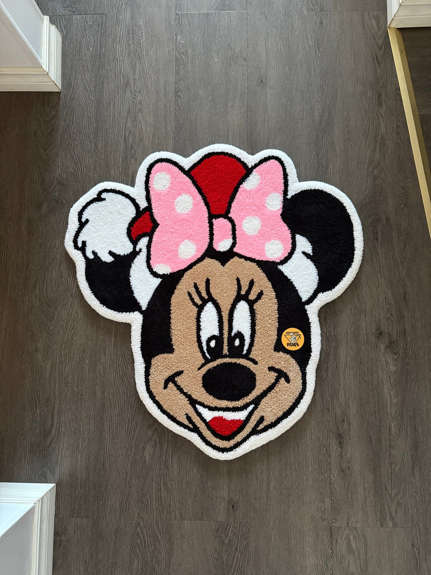 Cute Minnie custom rug