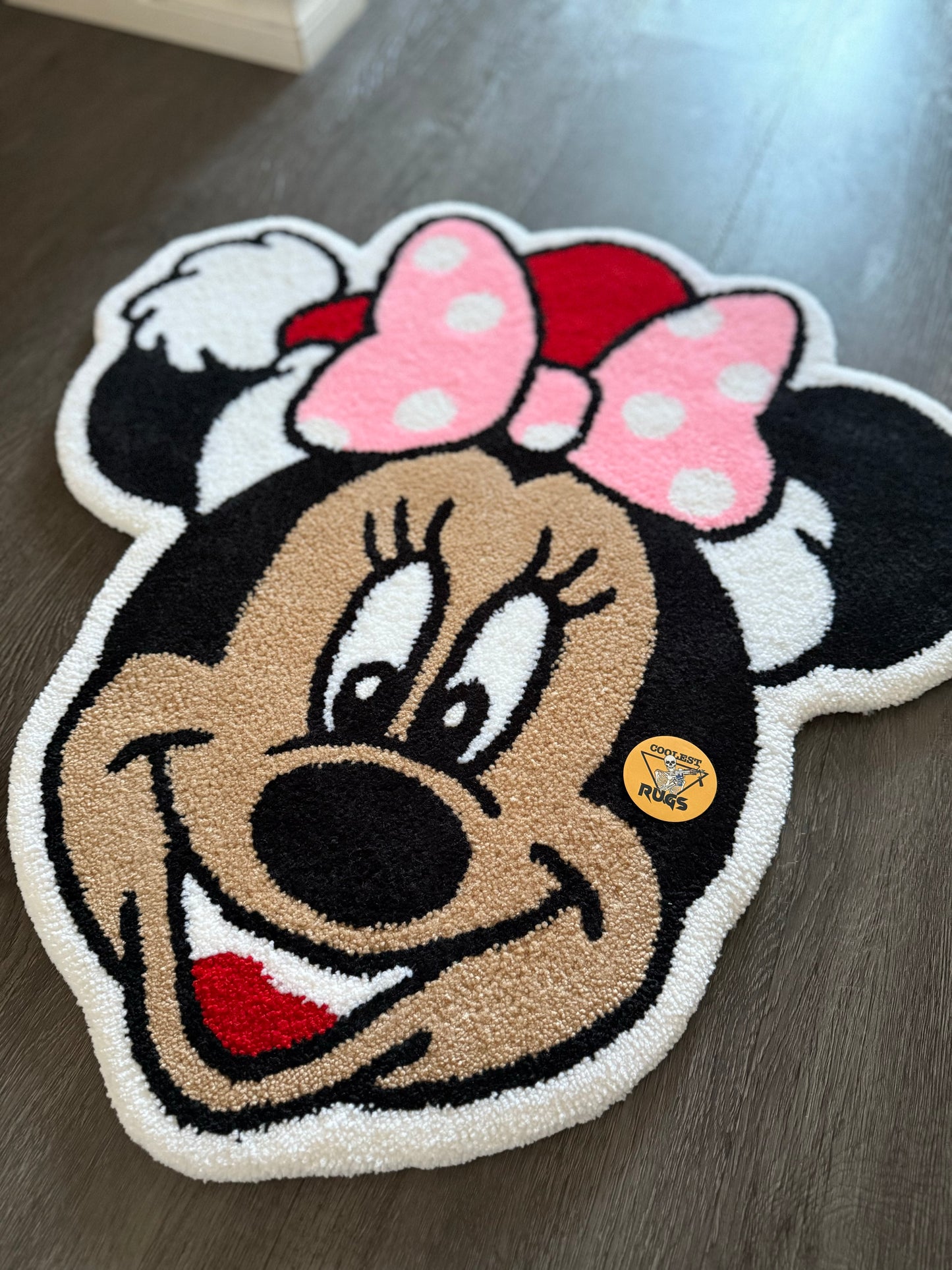 Cute Minnie custom rug