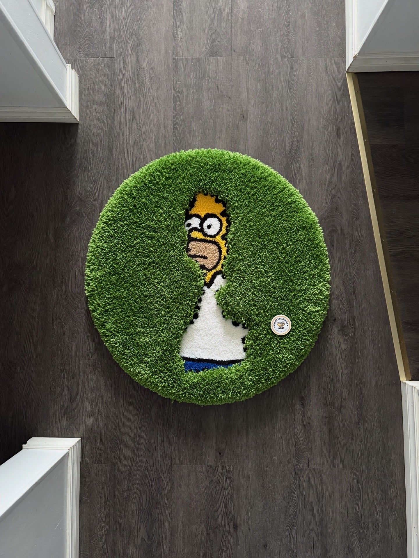 Fluffy Homer rug