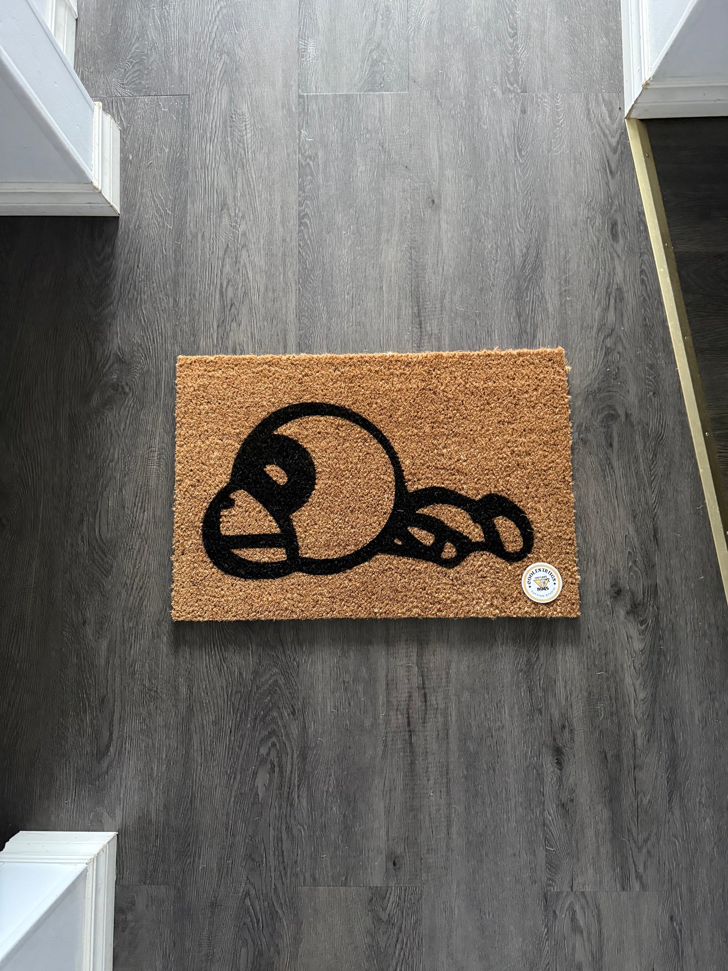 Baby milo custom doormat