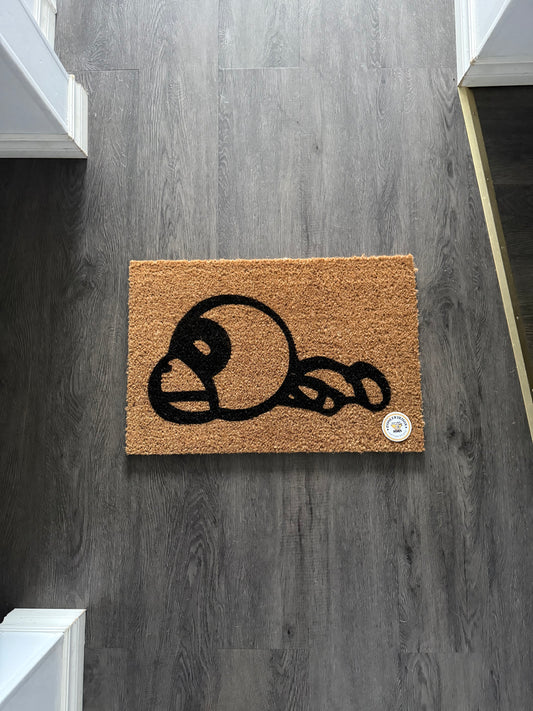 Baby milo custom doormat