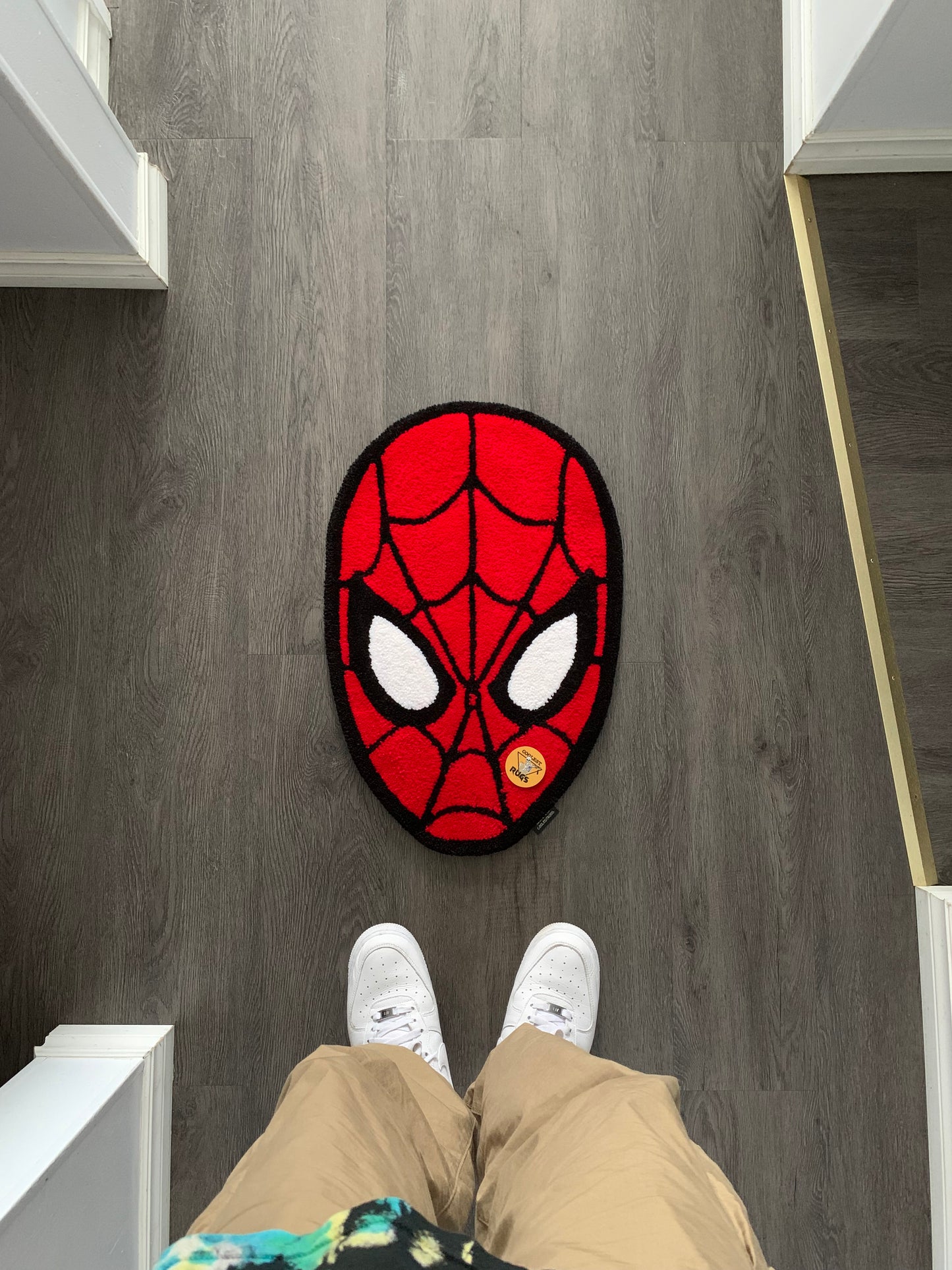 Spidy custom rug