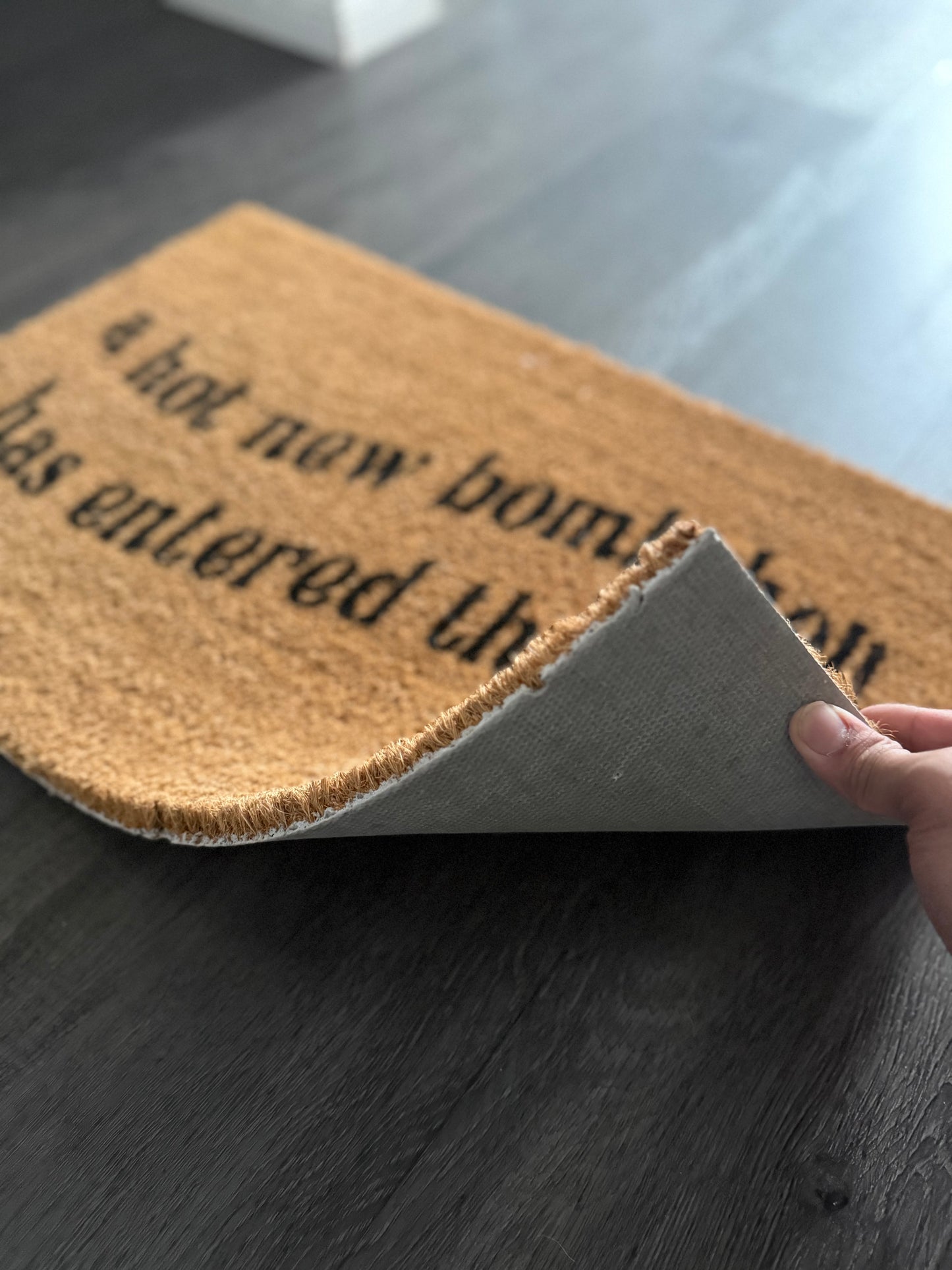 Love island custom doormat