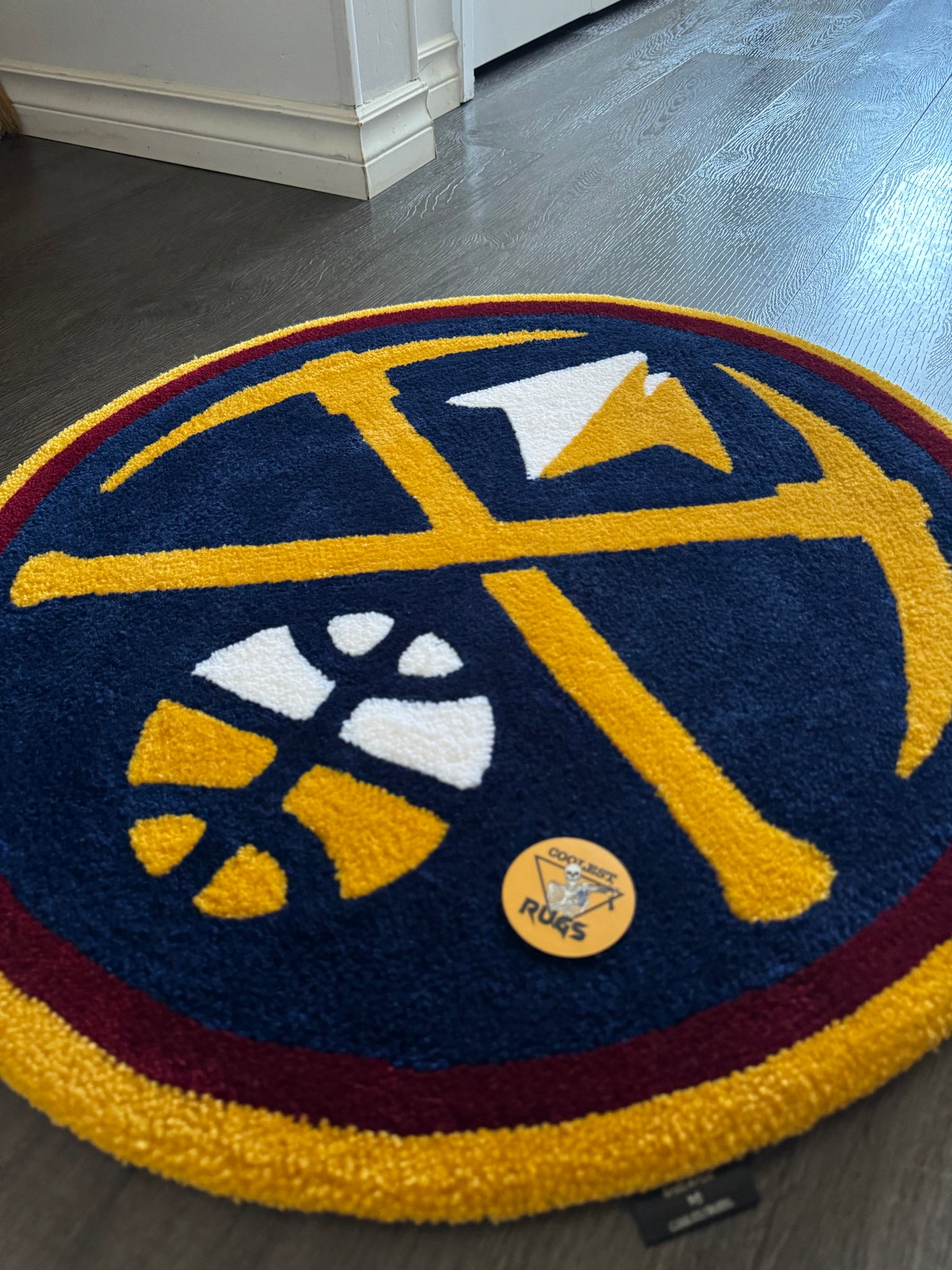 Nuggets Ball Custom Rug