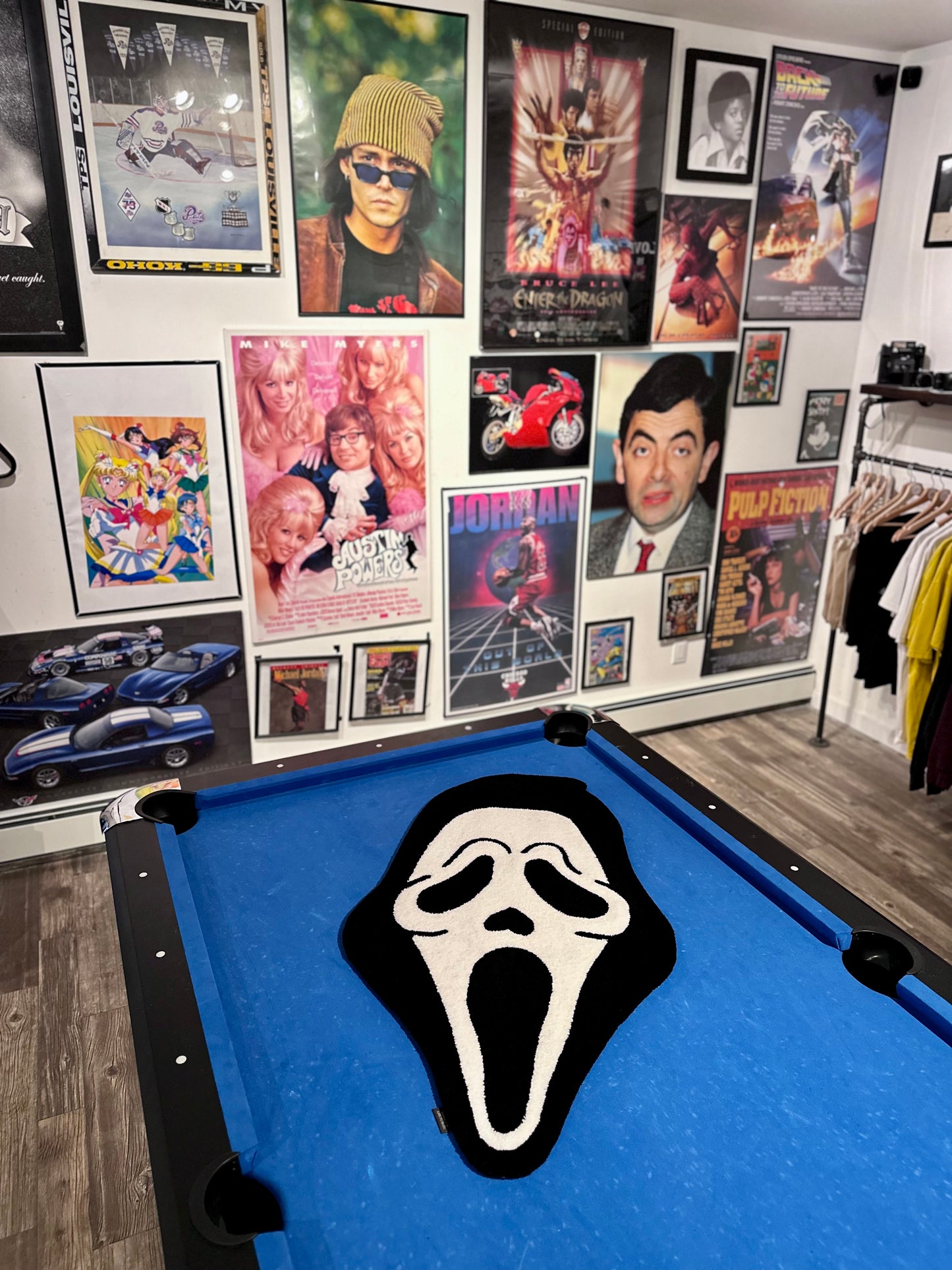 Ghost Face Rug