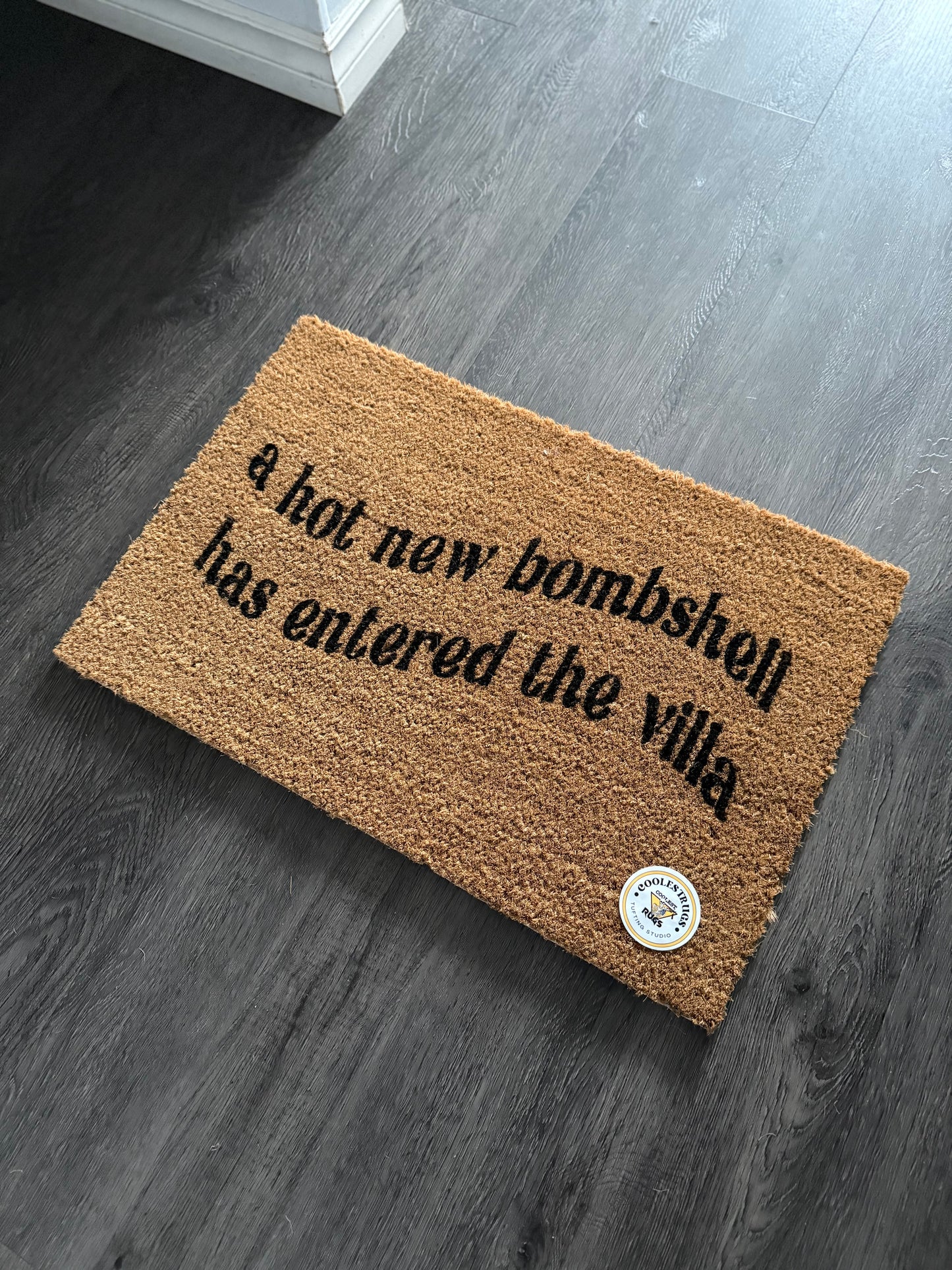 Love island custom doormat