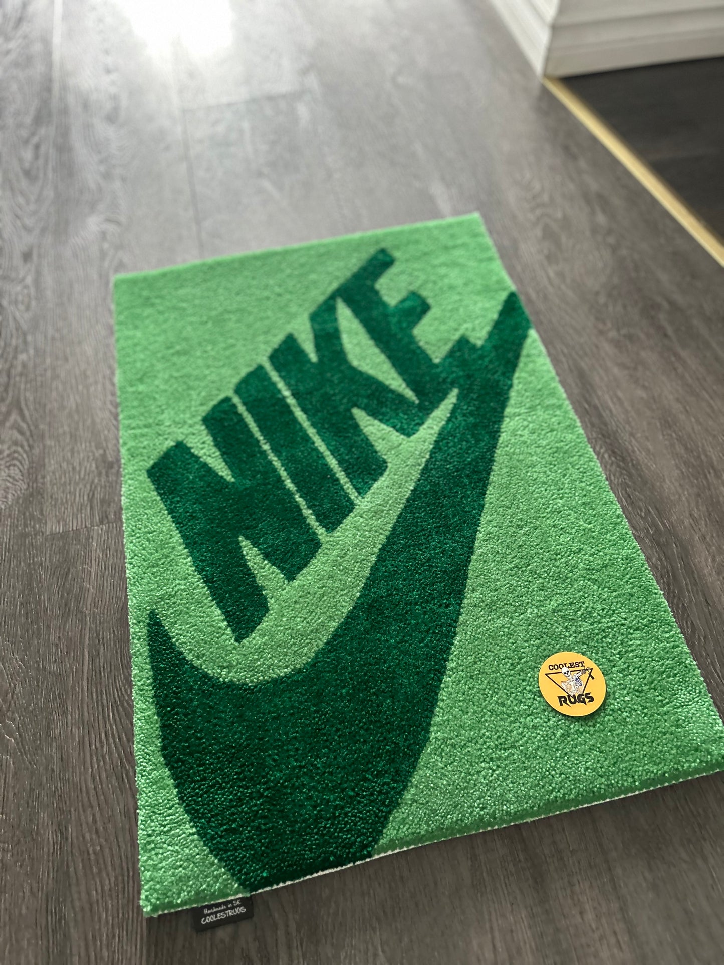 Check custom rug