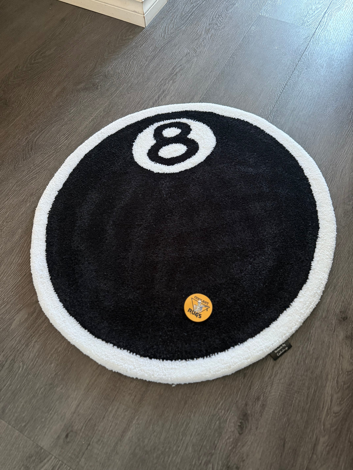 Eight Ball Rug 8 ball custom rug – Coolestrugs