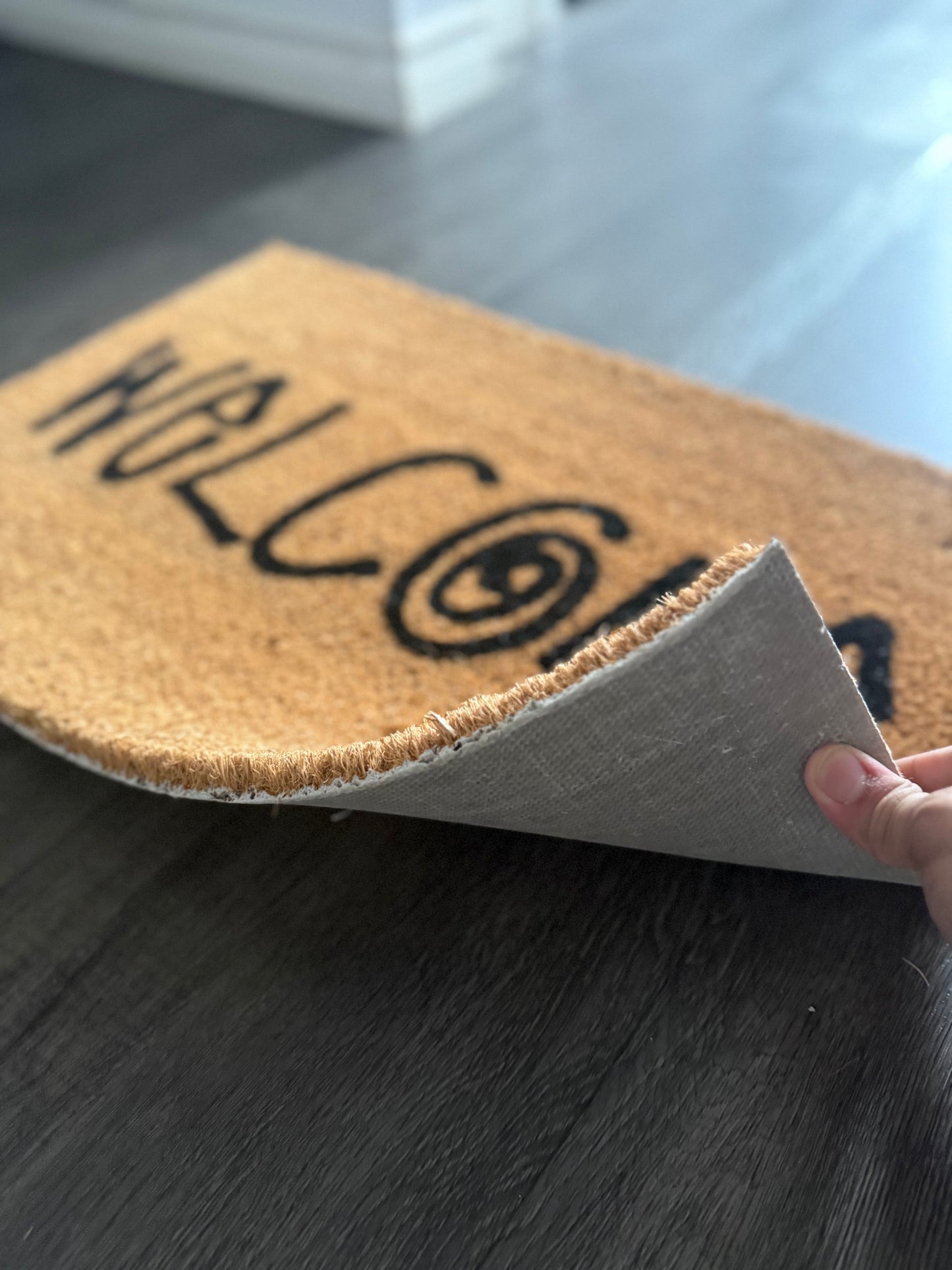 Welcome custom doormat