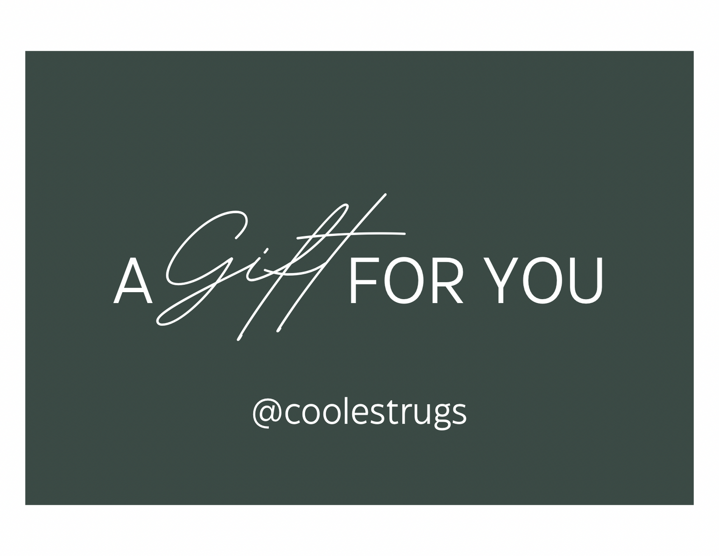 Coolestrugs Gift Cards