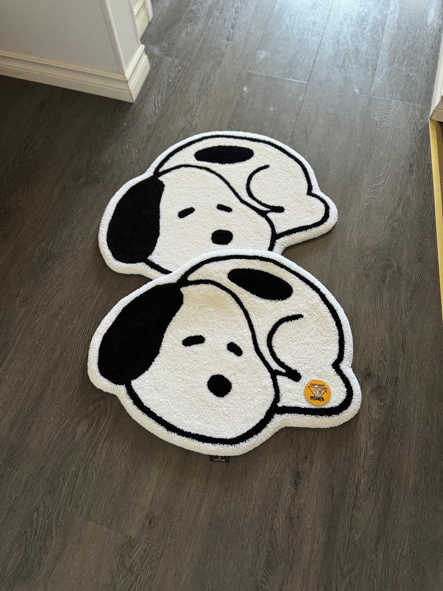 Cute snoopy custom rug