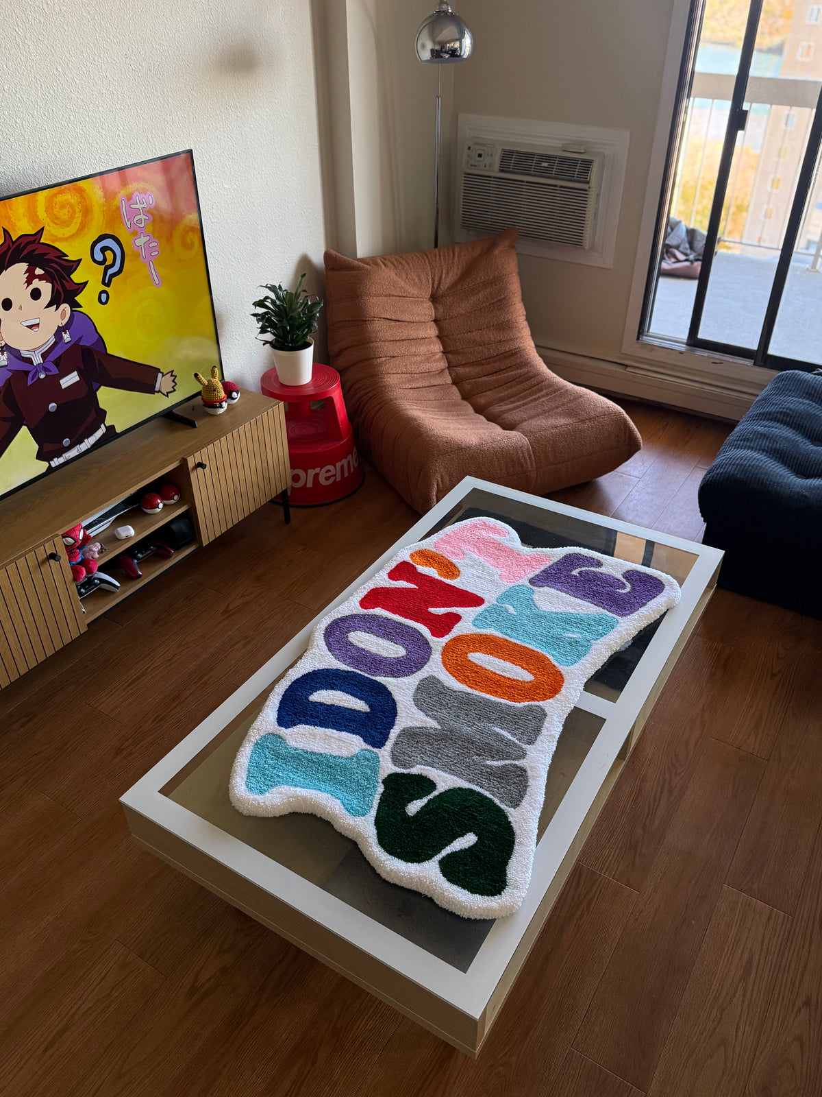I DON’T SMOKE custom rug