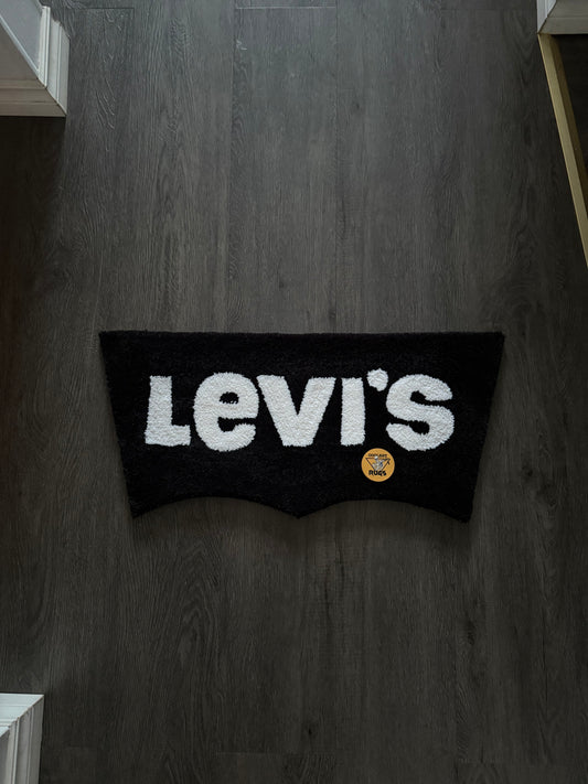 Brand logo custom rug