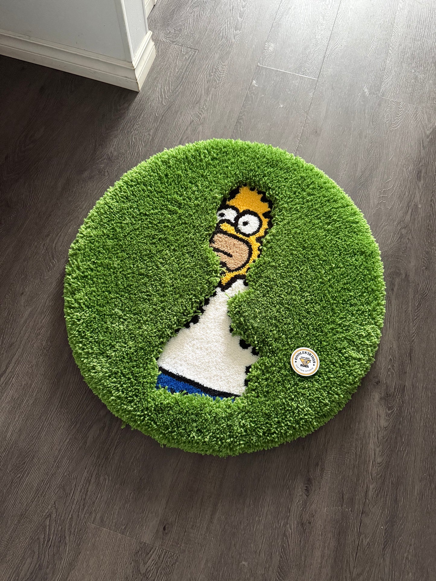 Fluffy Homer rug