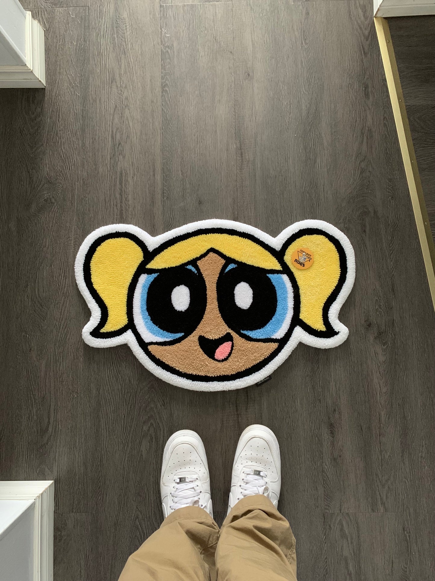 Puff girl Bubbles rug