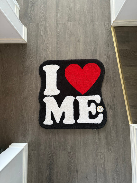 I <3 me custom rug