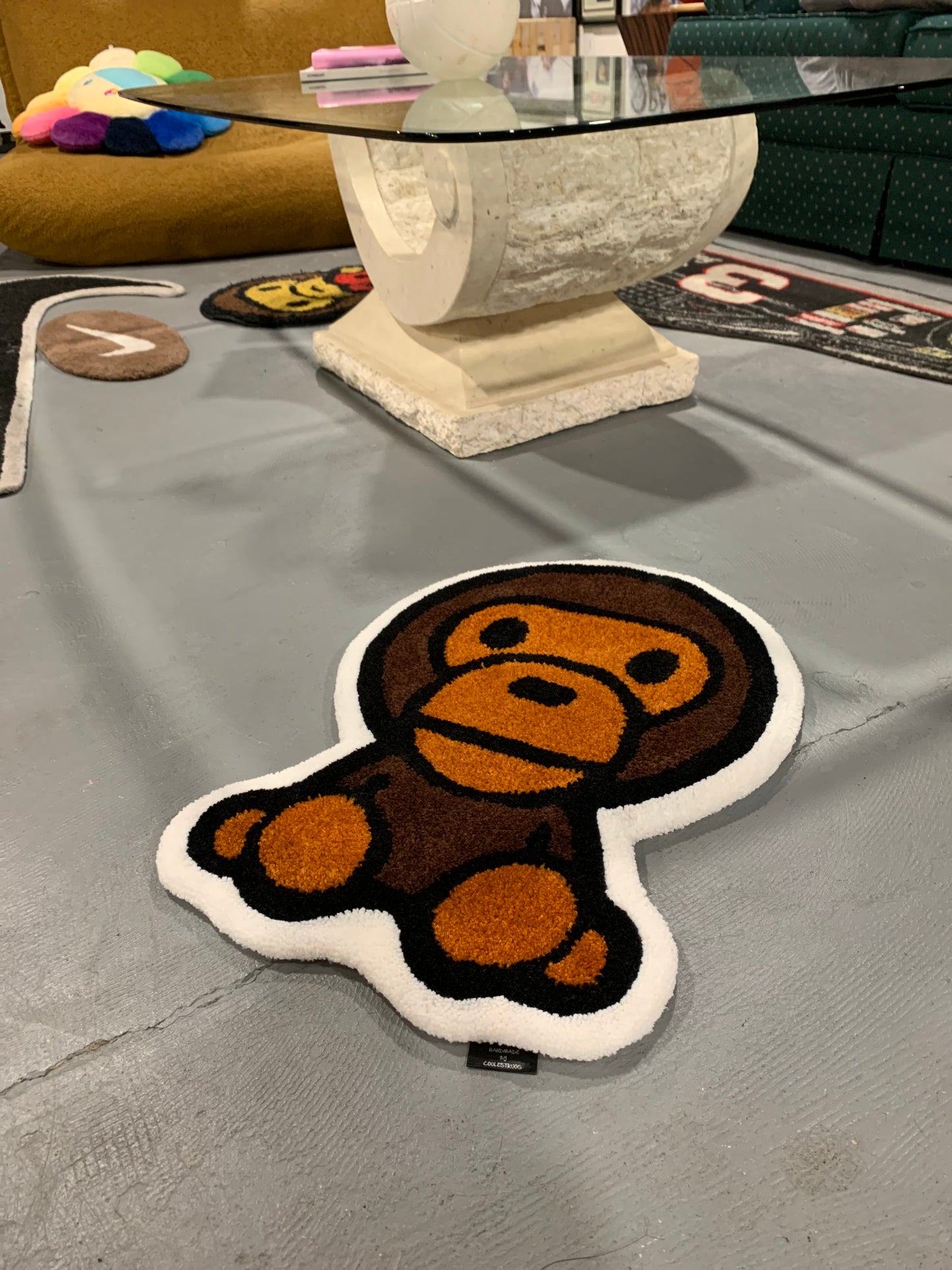 Baby ape rug