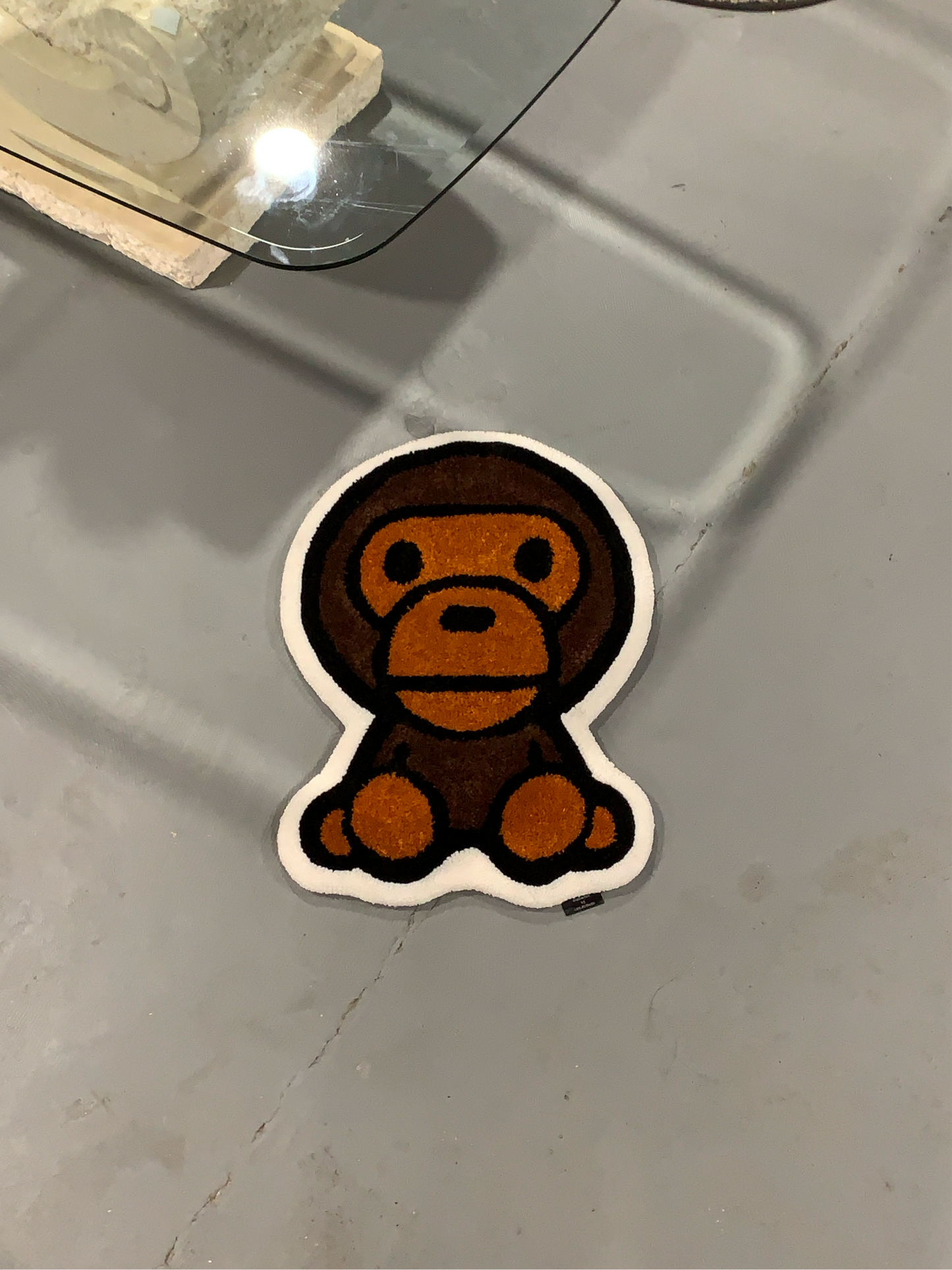 Baby ape rug