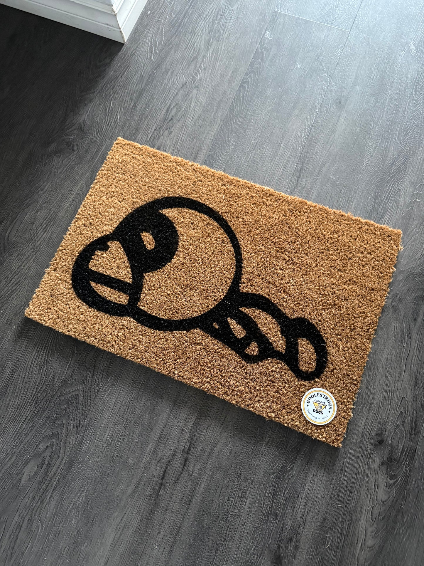 Baby milo custom doormat