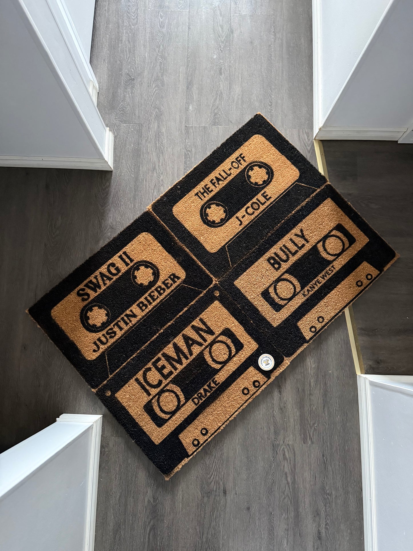 Cassette custom doormat