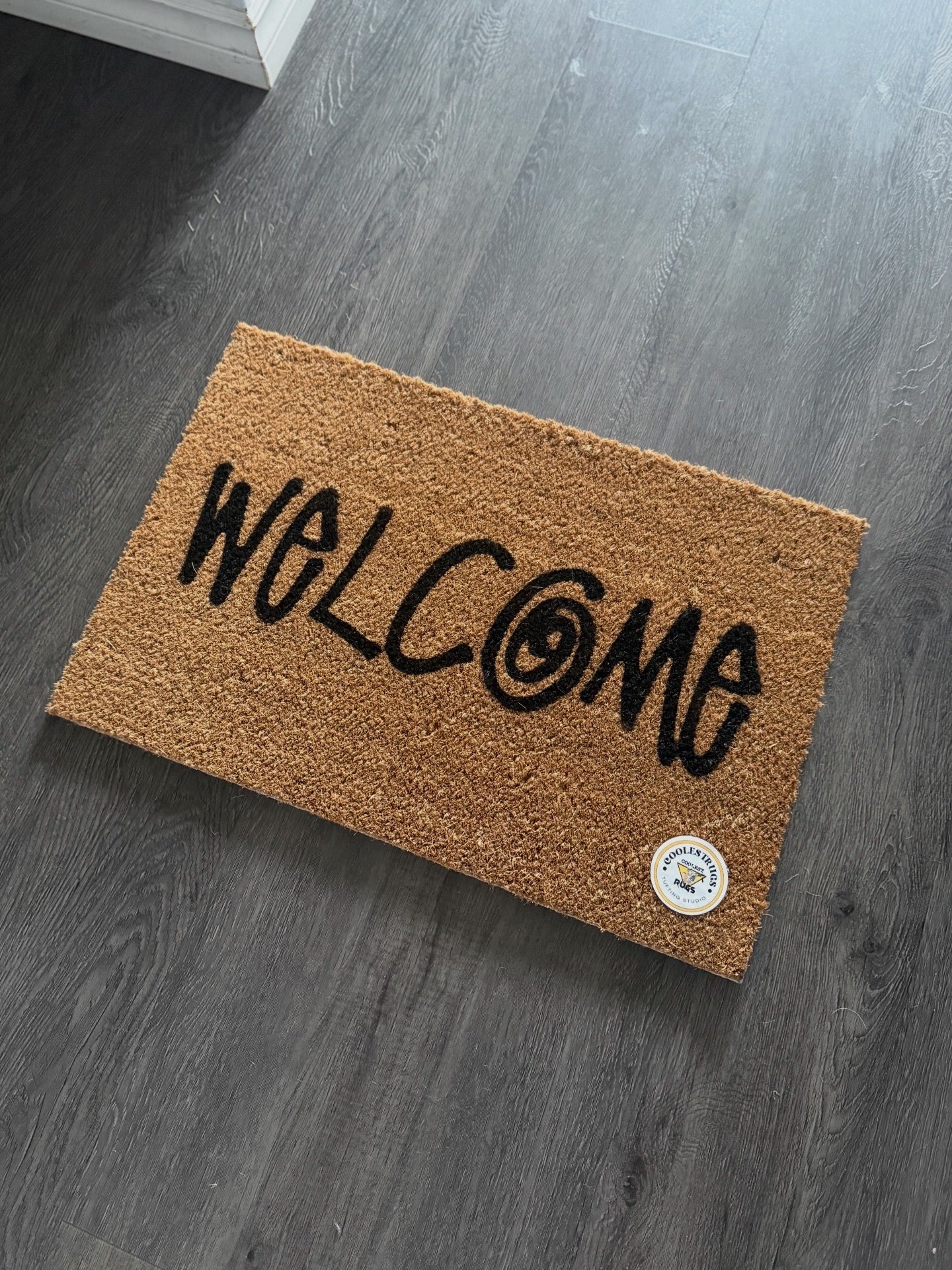 Welcome custom doormat