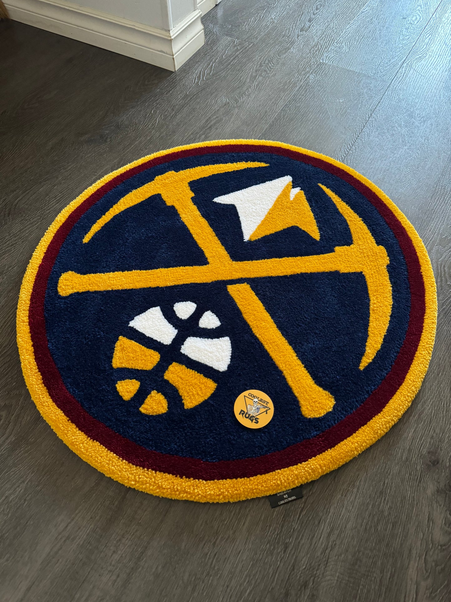 Nuggets Ball Custom Rug