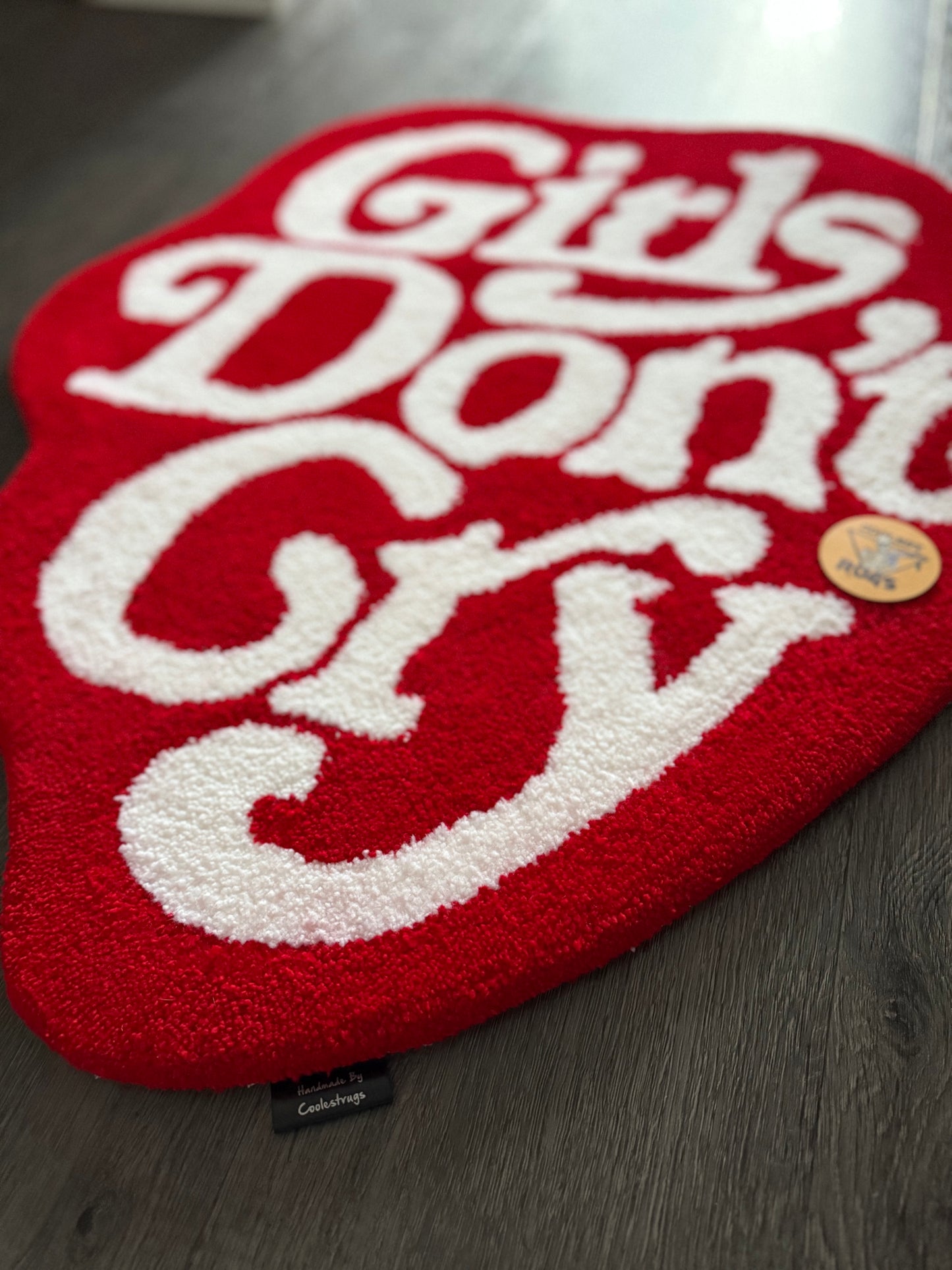 Girls Dont Cry custom rug