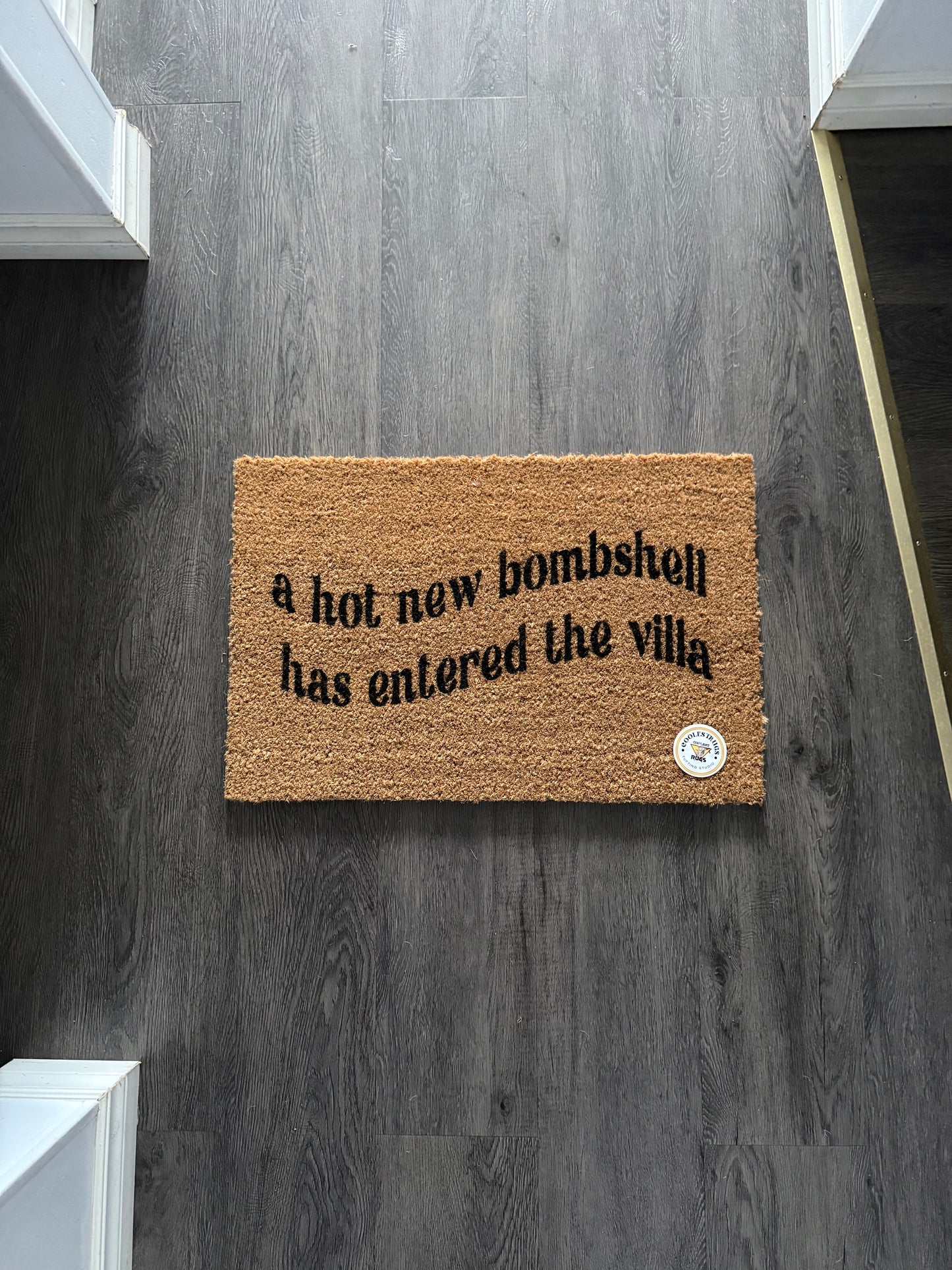 Love island custom doormat