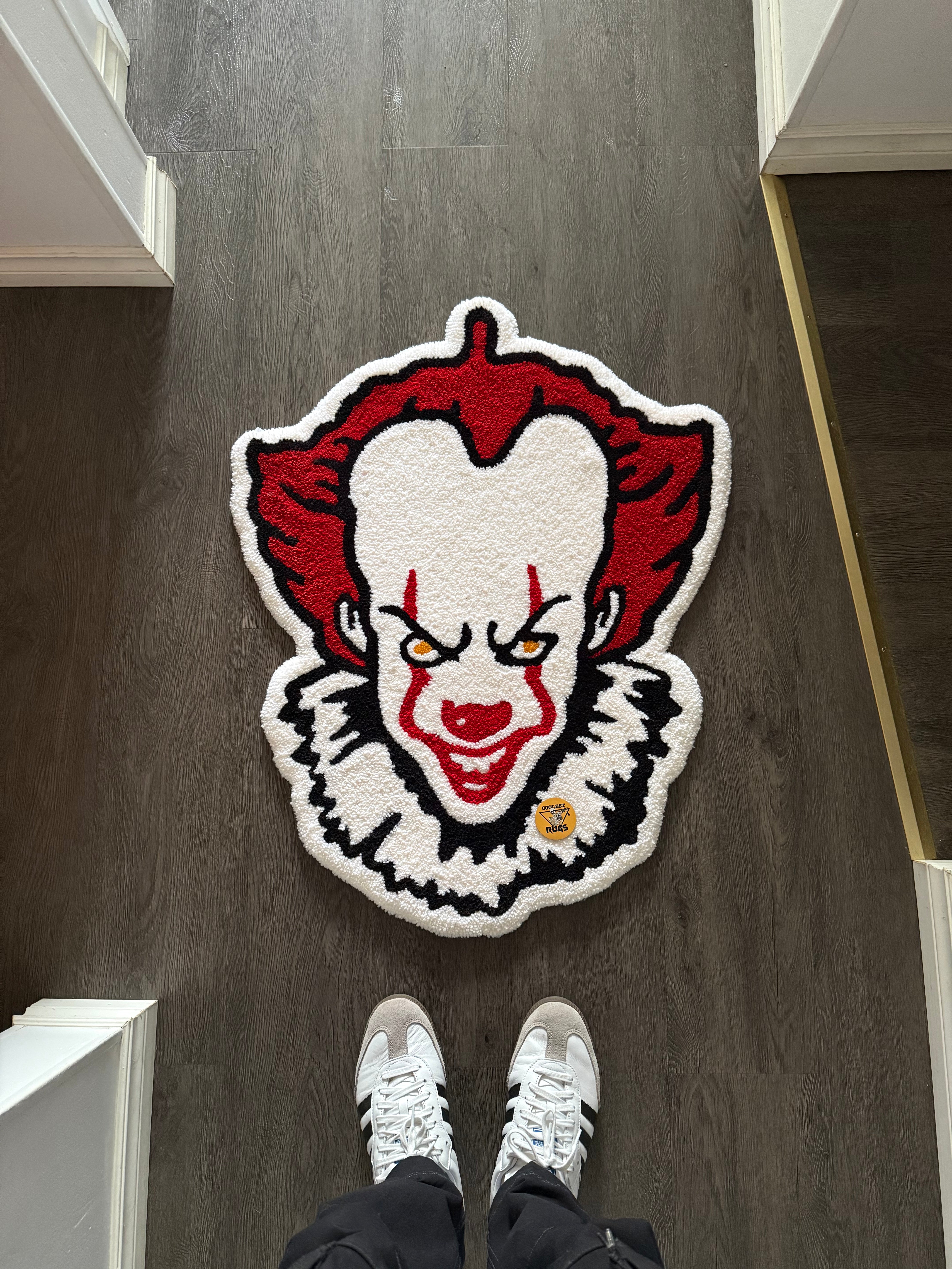 Pennywise Round 3d Rug Pennywise custom rug – Coolestrugs