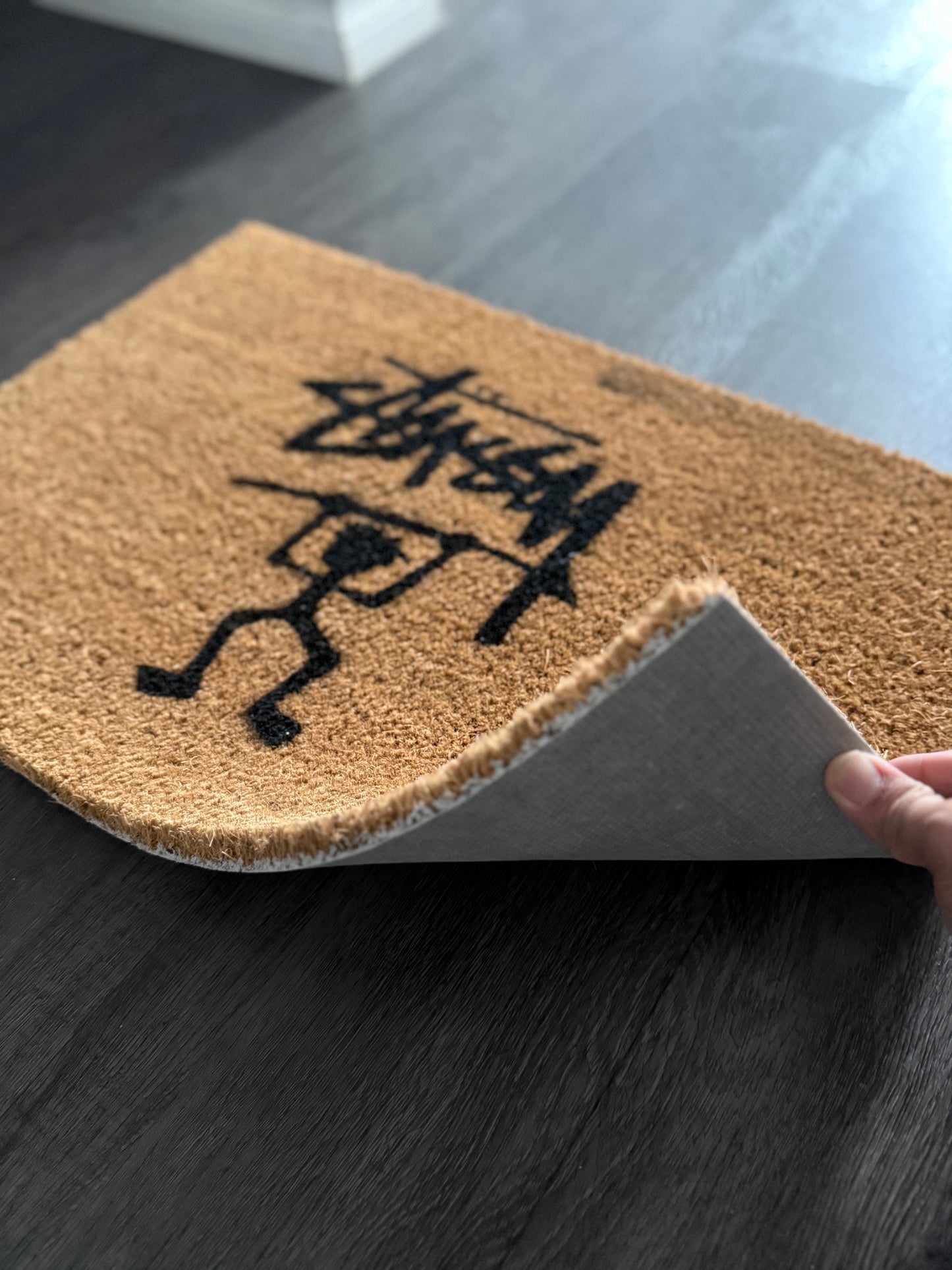 Stussy custom doormat