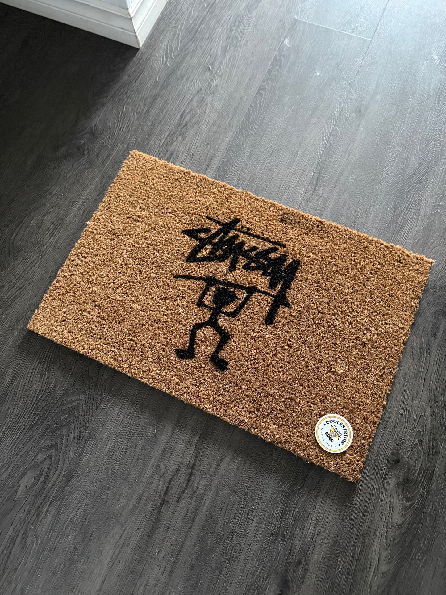 Stussy custom doormat