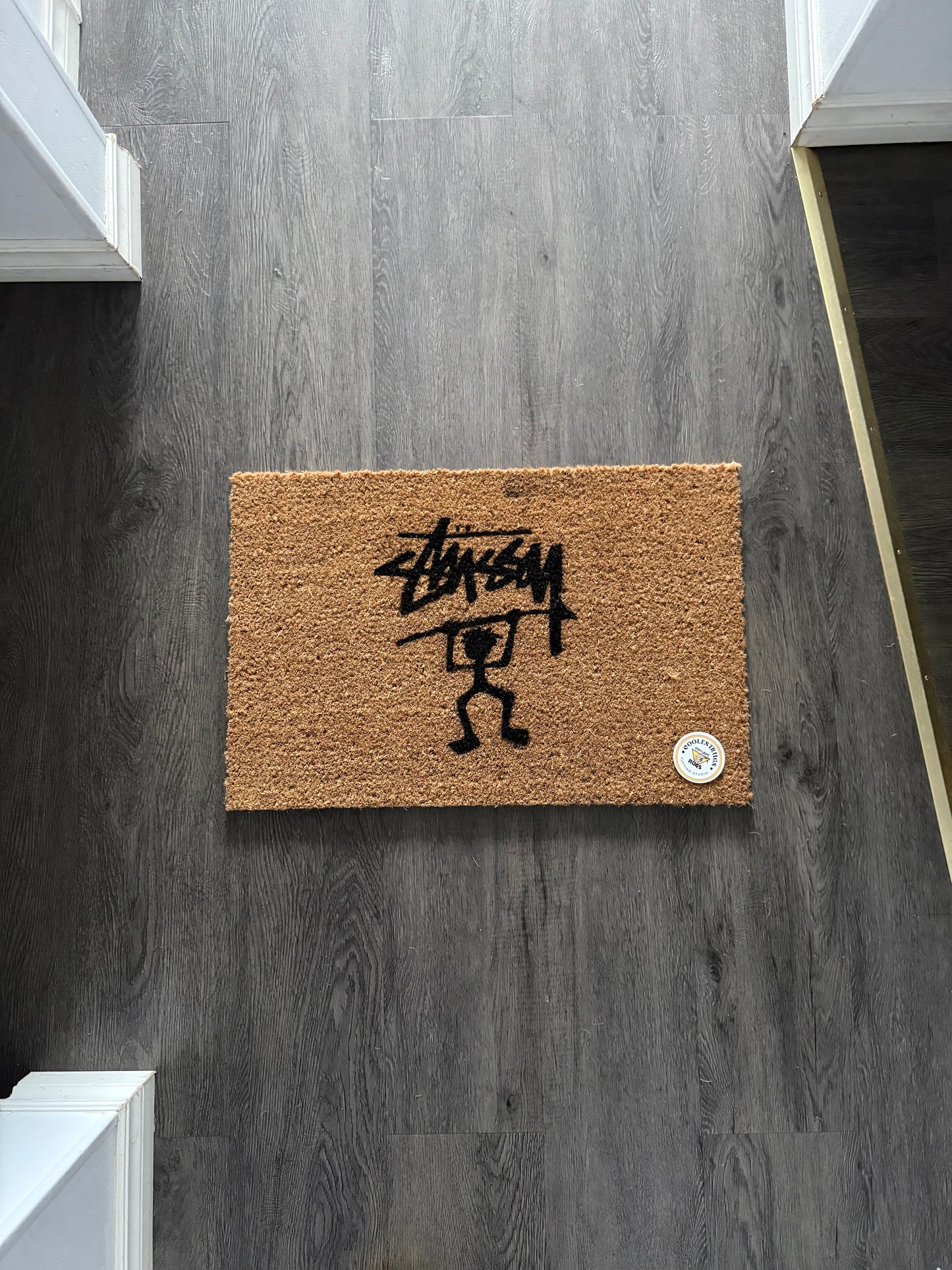 Stussy custom doormat