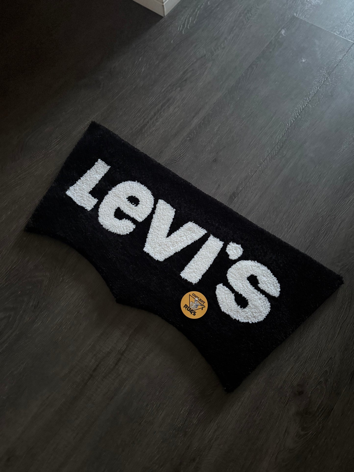 Brand logo custom rug