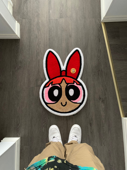 Puff girl Blossom rug