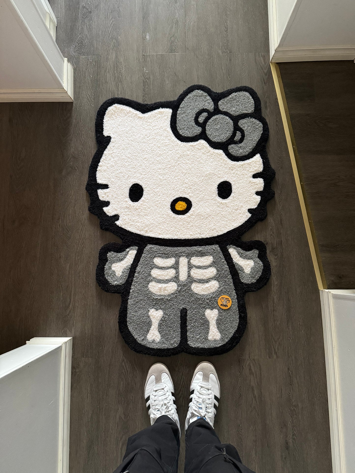 Halloween Kitty custom rug