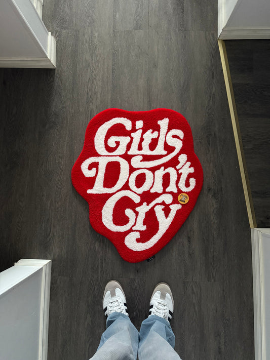 Girls Dont Cry custom rug