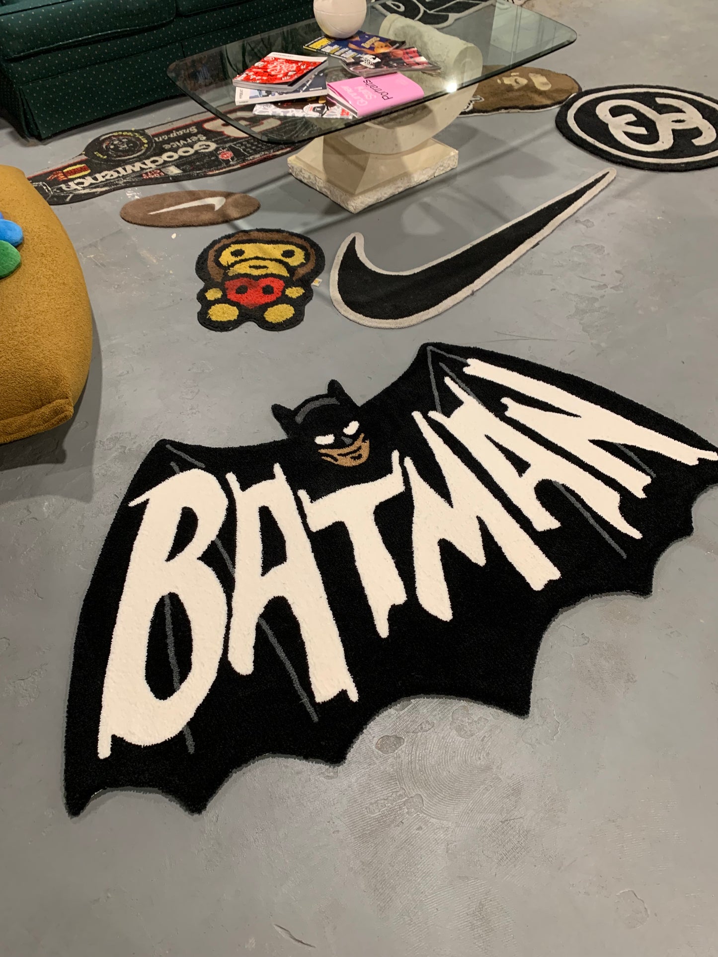 Batman custom rug